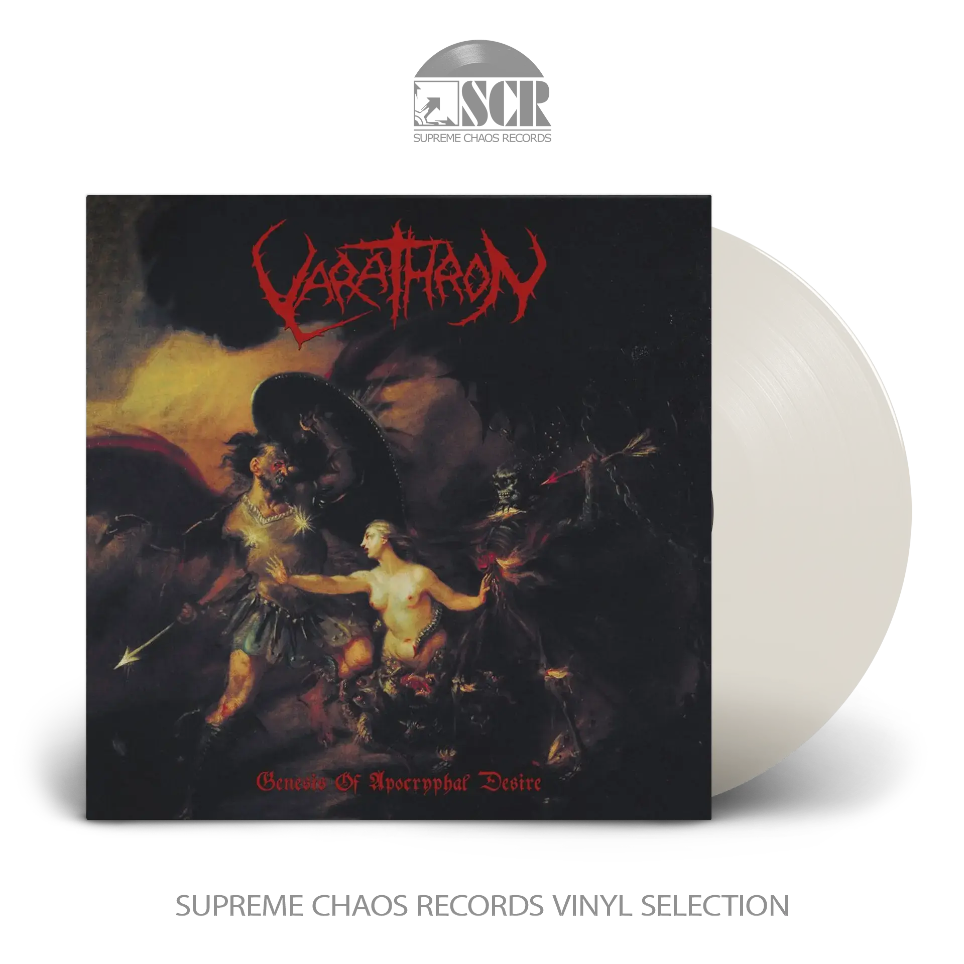 VARATHRON · Genesis Of Apocryphal Desire | CLEAR LP (Black Metal Vinyl)