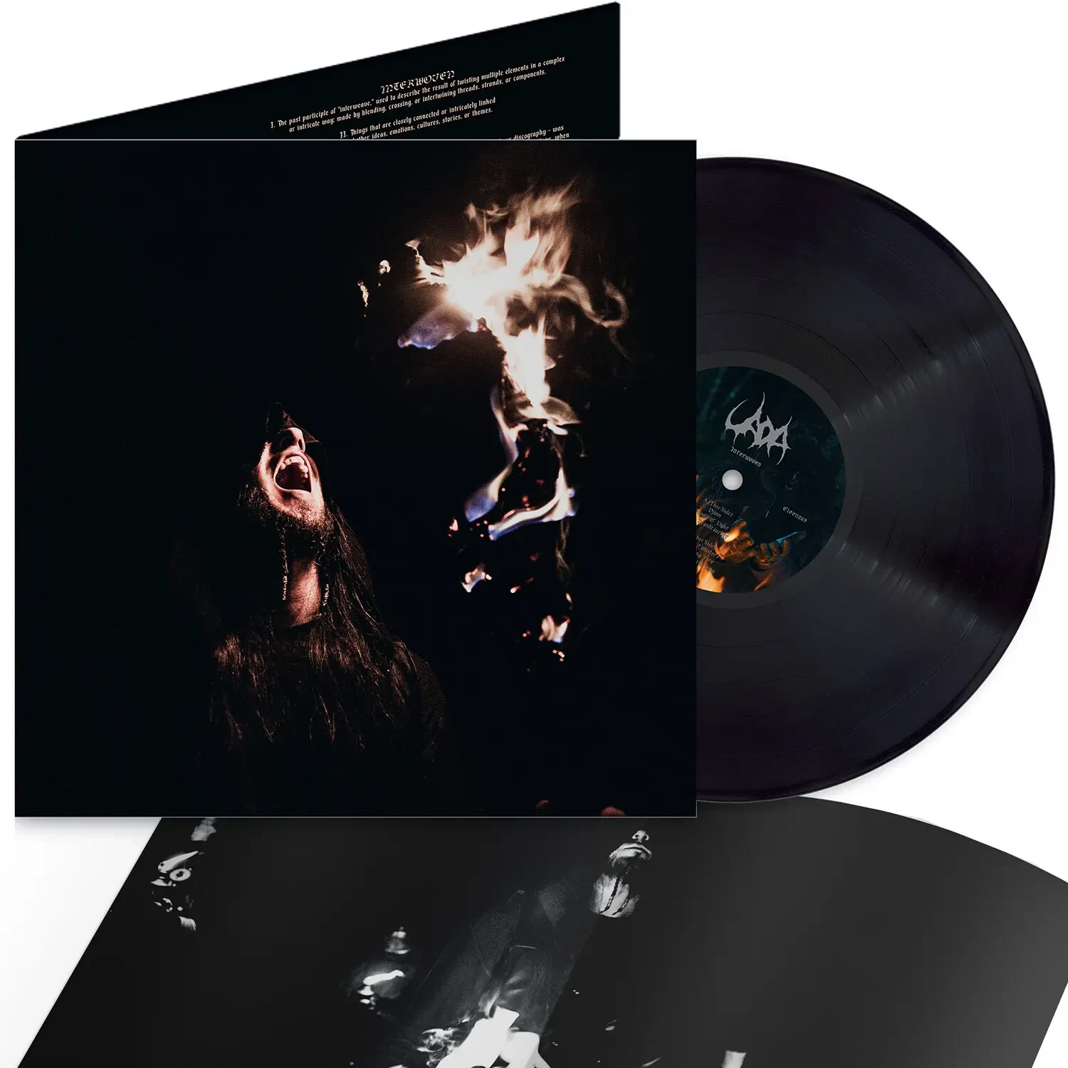 UADA · Interwoven | BLACK LP (Black Metal Vinyl) · Bild 3