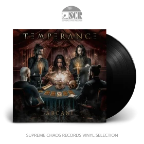 TEMPERANCE · Arcani | BLACK LP (Power Metal Vinyl)