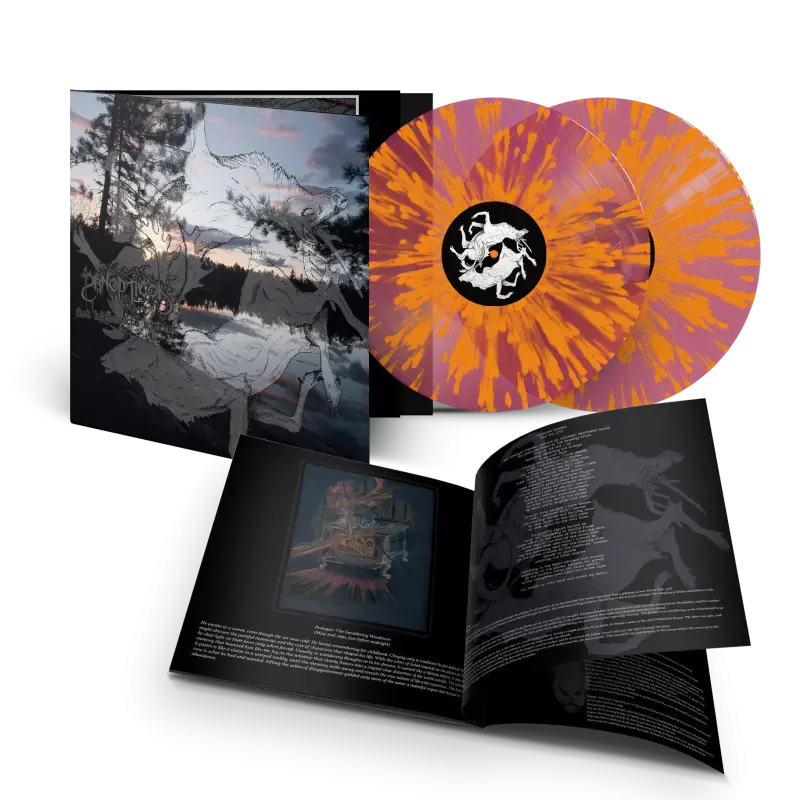 PANOPTICON · Det Hjemsokte Hjertet | PURPLE/ORANGE SPLATTER 2LP (Black Metal Vinyl)