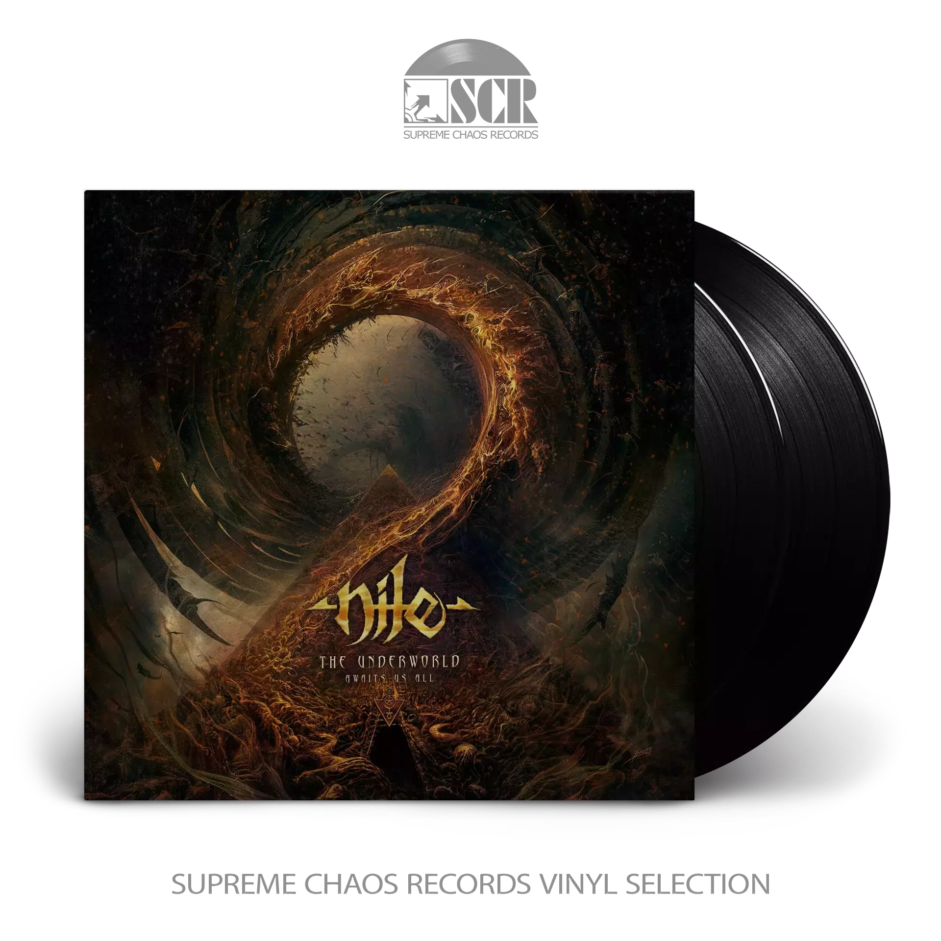 NILE · The Underworld Awaits Us All | BLACK 2LP (Death Metal Vinyl)