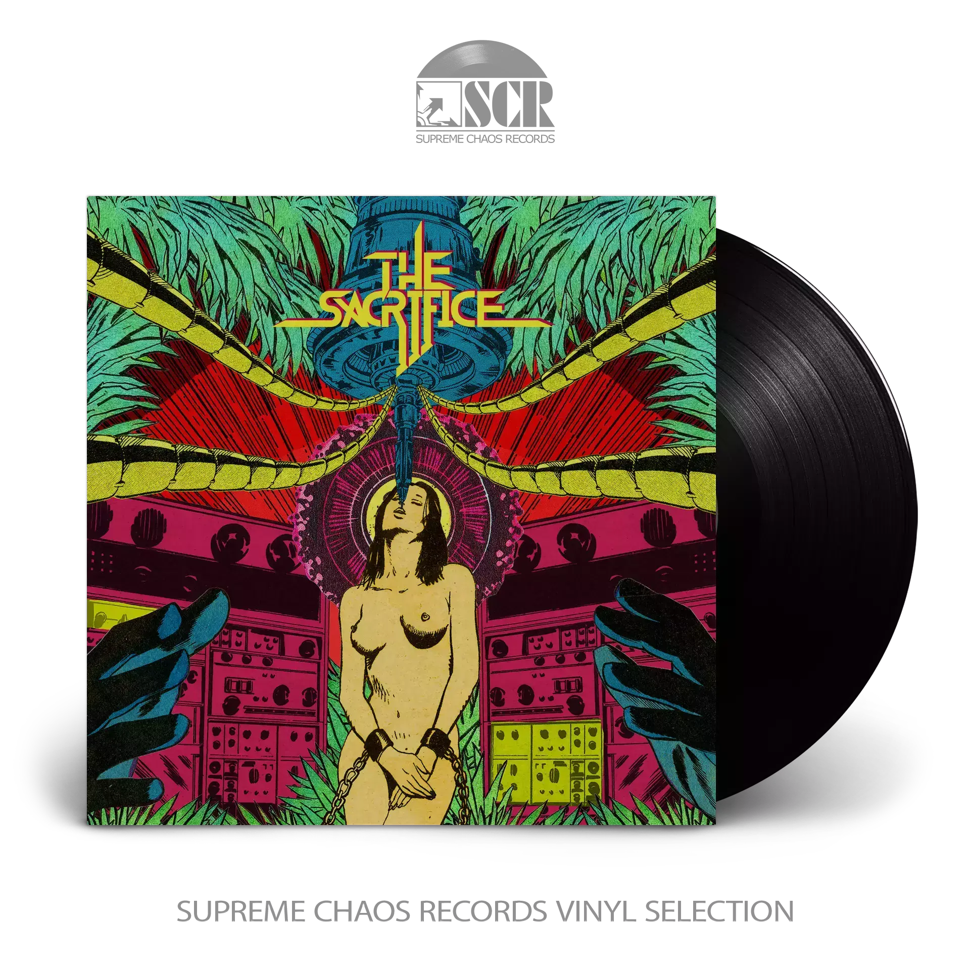 THE SACRIFICE - The Sacrifice · BLACK LP (Heavy Metal Vinyl)