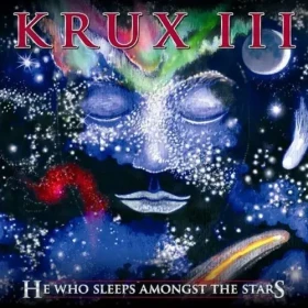 KRUX · III - He Who Sleeps Amongst The Stars | BLUE LP (Doom Metal Vinyl) · Bild 1
