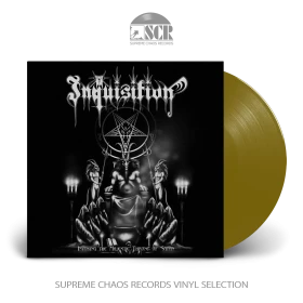 INQUISITION · Invoking the Majestic Throne of Satan | GOLD LP (Black Metal Vinyl)