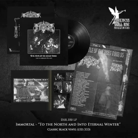 IMMORTAL · To The North And Into Eternal Winter - Live In Darkness 1993-1995 | BLACK LP (Black Metal Vinyl) · Bild 3