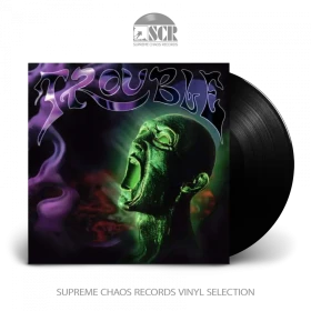 TROUBLE · Plastic Green Head | BLACK LP (Doom Metal Vinyl)