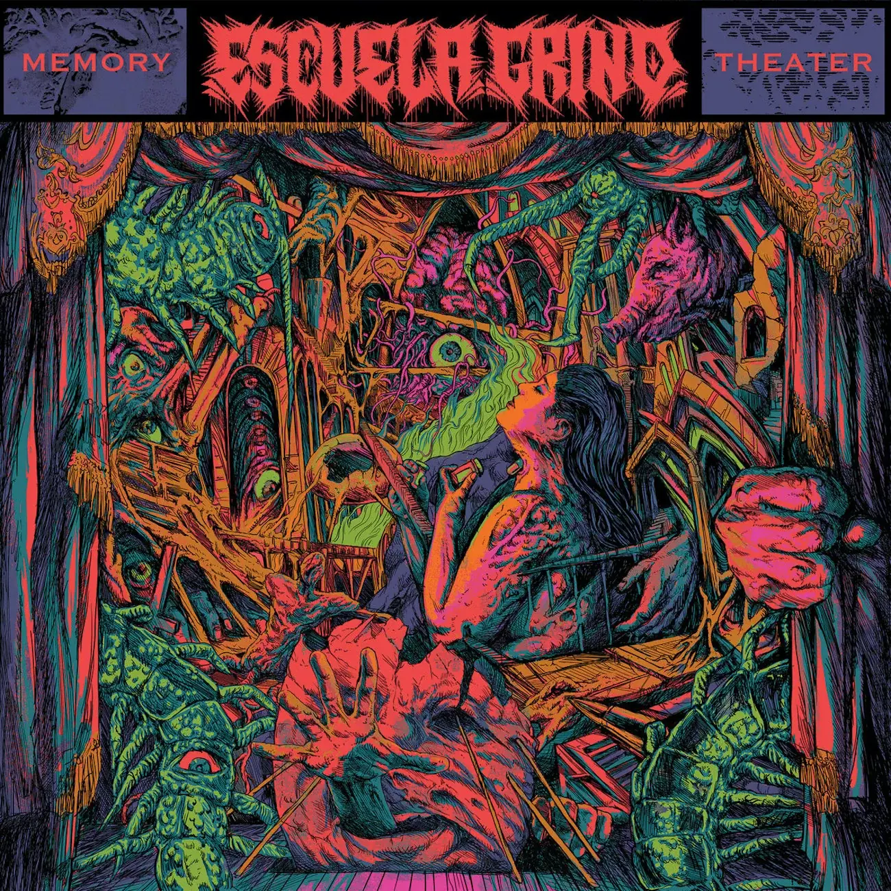 ESCUELA GRIND · Memory Theater | VIOLET LP (Grindcore Vinyl) · Bild 1