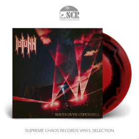 IOTUNN · Waves Over Copenhell | CRIMSON RED BLACK MARBLED LP (Melodic Death Metal/Progressive Metal Vinyl)