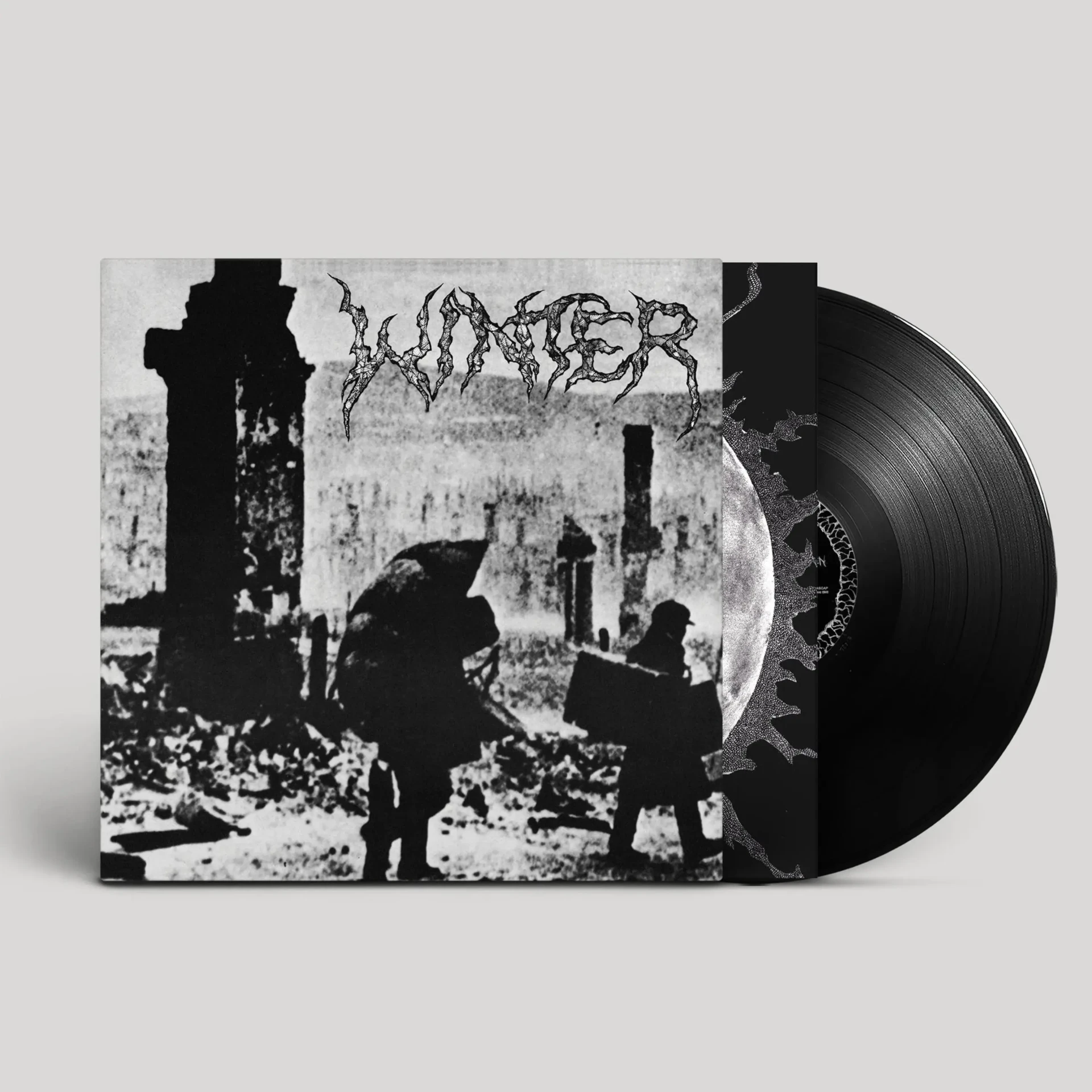 WINTER · Into Darkness (Re-Release) | BLACK LP (Doom Metal Vinyl) · Bild 2