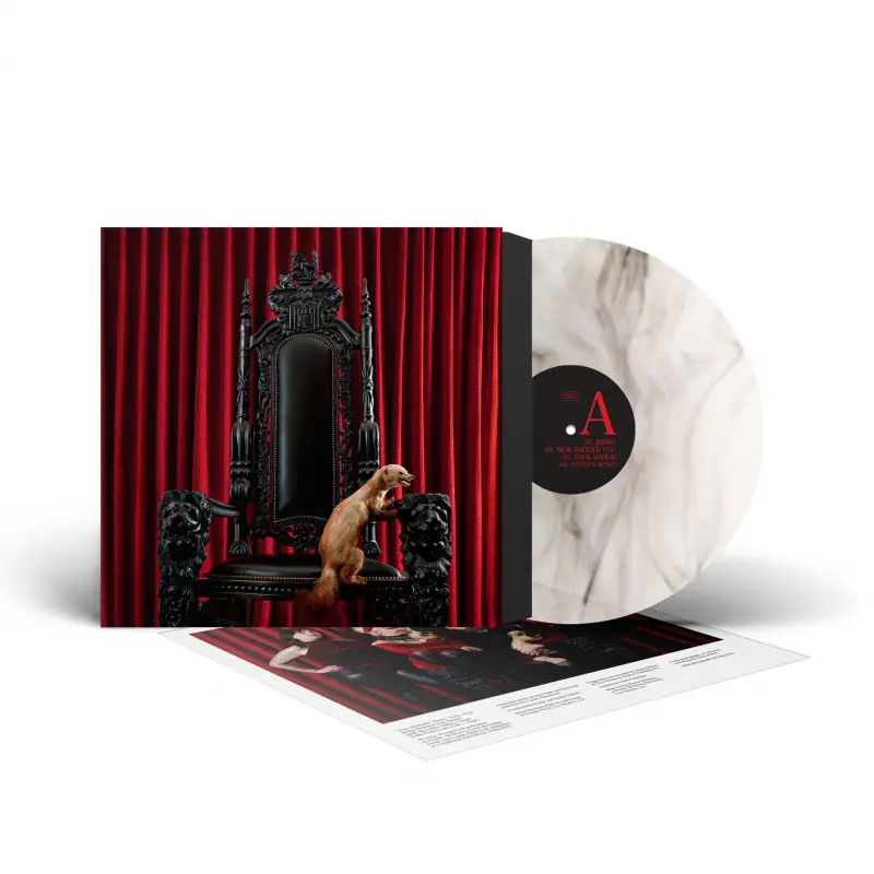 BRUME · Marten | CLOUDY CLEAR/BLACK MARBLED LP (Heavy Rock Vinyl)