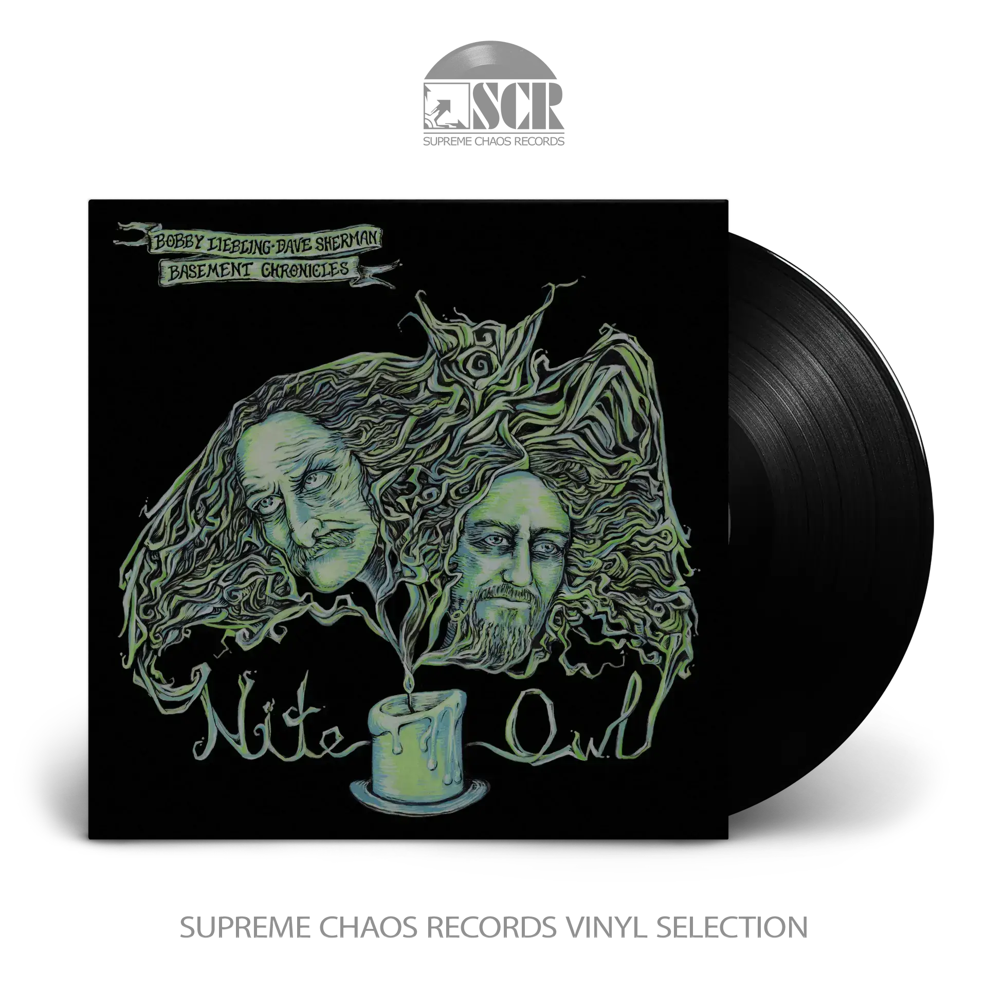 BOBBY LIEBLING & DAVE SHERMAN BASEMENT CHRONICLES · Nite Owl [BLACK] | LP (Hard Rock Vinyl)
