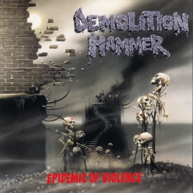 DEMOLITION HAMMER · Epidemic Of Violence (Re-Issue 2023) | TRANSPARENT SUN YELLOW LP (Thrash Metal Vinyl) · Bild 1