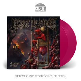 CRADLE OF FILTH · Existence Is Futile | TRANSPARENT MAGENTA 2LP (Black Metal/Gothic Metal Vinyl)