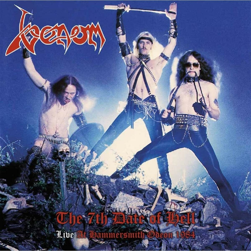 VENOM - The 7Th Date Of Hell - Live At Hammersmith 1984 · RED LP · Bild 1 VENOM - The 7Th Date Of Hell - Live At Hammersmith 1984 · RED LP (Black Metal Vinyl) · Bild 1