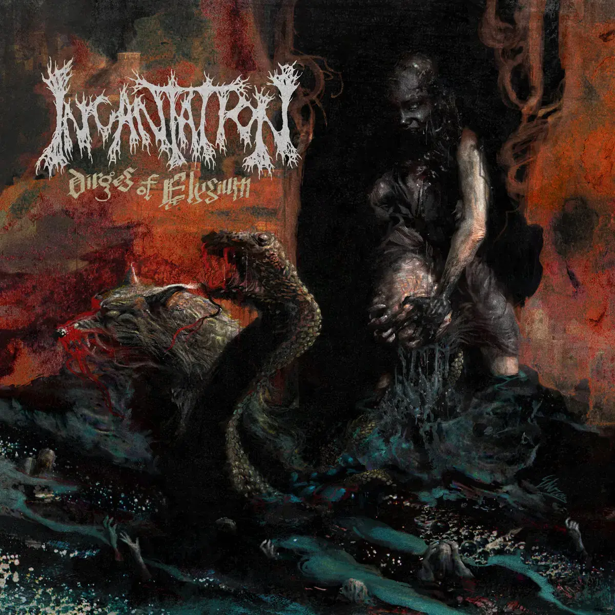 INCANTATION · Dirges of Elysium | BLACK LP (Death Metal Vinyl) · Bild 1
