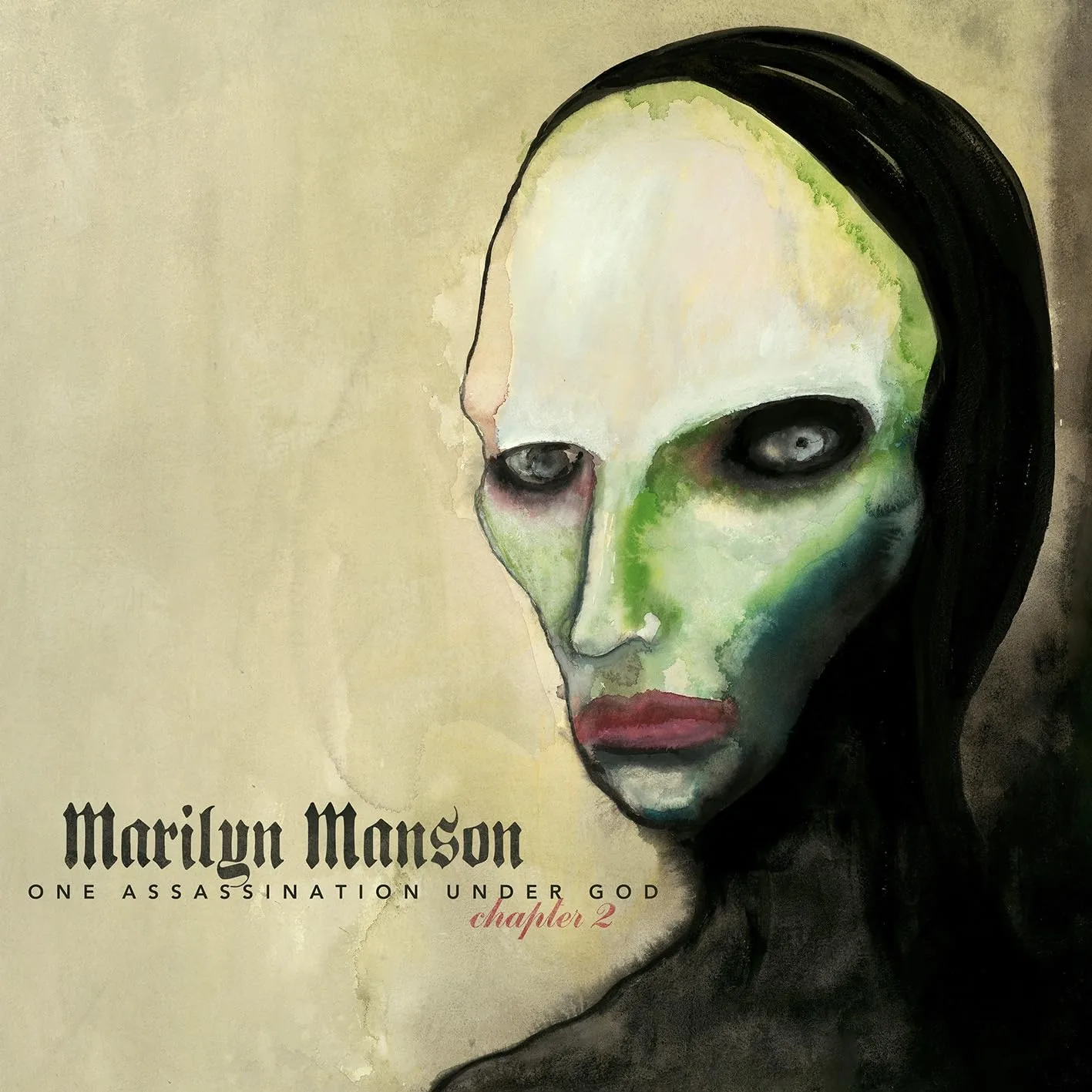 MARILYN MANSON · One Assassination Under God - Chapter 2 | GREEN BLUE MARBLED LP (Alternative Rock Vinyl) · Bild 1