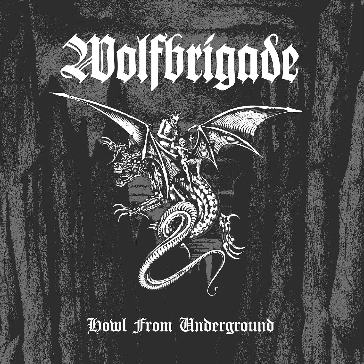 WOLFBRIGADE · Howl From Underground | GOLD LP (Crust Punk/death Metal Vinyl) · Bild 1