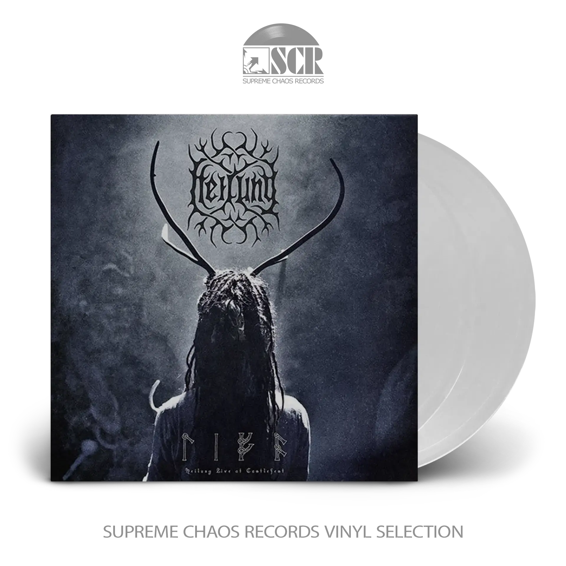 HEILUNG · Lifa - Heilung Live at Castlefest | CLEAR SILVER 2LP (Dark Folk Vinyl)