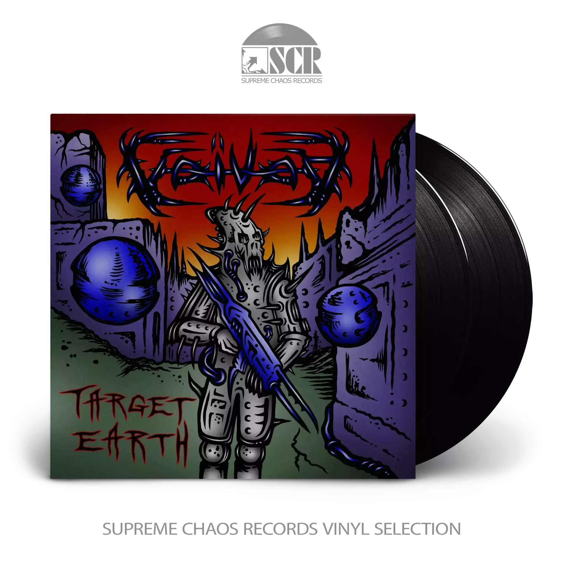 VOIVOD · Target Earth | BLACK 2LP (Thrash Metal Vinyl)