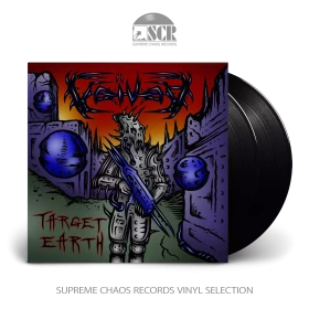 VOIVOD · Target Earth | BLACK 2LP (Thrash Metal Vinyl)