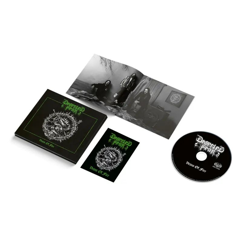 DESERTED FEAR · Veins Of Fire | DIGIPAK CD (Death Metal CDs) · Bild 1