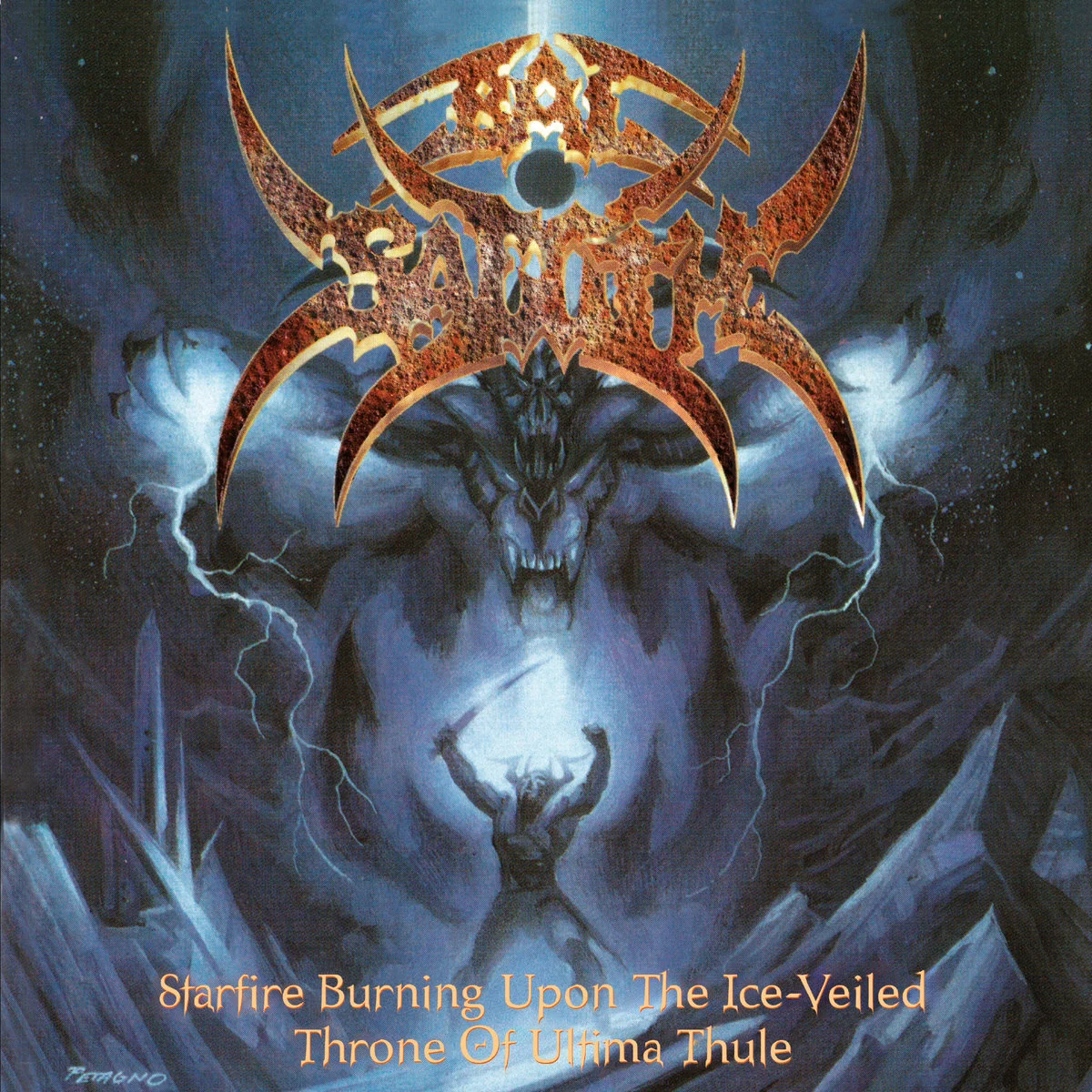 BAL-SAGOTH · Starfire Burning upon the Ice-Veiled Throne of Ultima Thule | CYAN BLUE LP (Heavy Metal/Black Metal Vinyl) · Bild 1