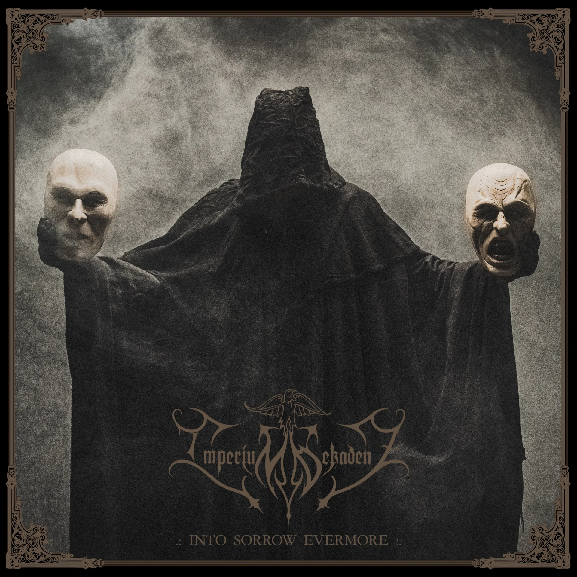 IMPERIUM DEKADENZ · Into Sorrow Evermore | EXCUSIVE.GOLD+PATCH 2LP (Black Metal Vinyl) · Bild 1