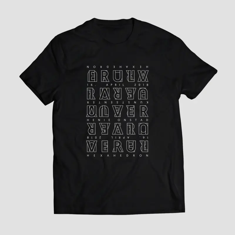 ULVER · Hexahedron Black | T-SHIRT (Ambient Clothes)