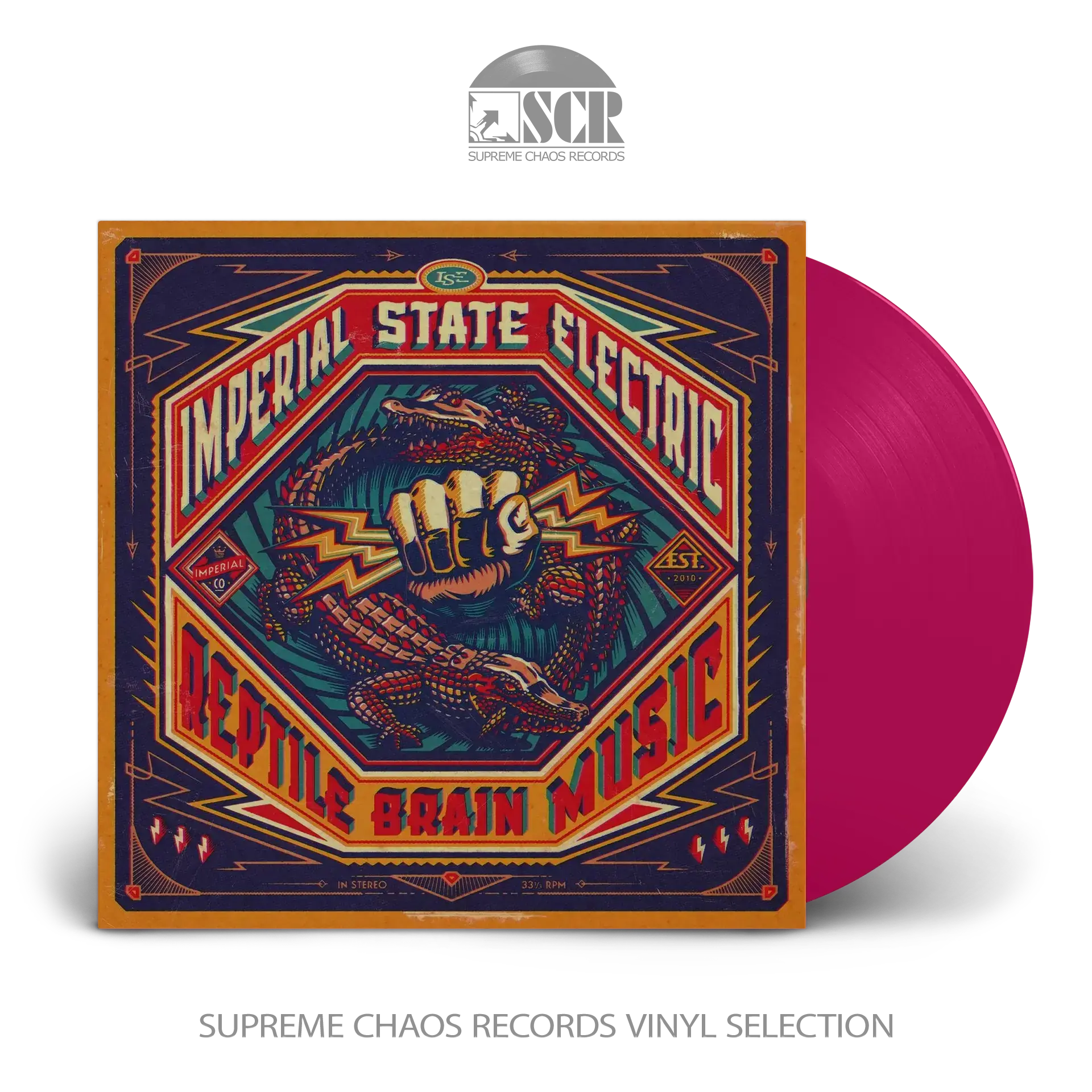 IMPERIAL STATE ELECTRIC · Reptile Brain Music | VIOLET LP (Hard Rock Vinyl)