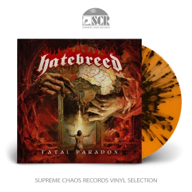 HATEBREED - Fatal Paradox [ORANGE BLACK SPLATTER LP] (Hardcore/Heavy Metal Vinyl)