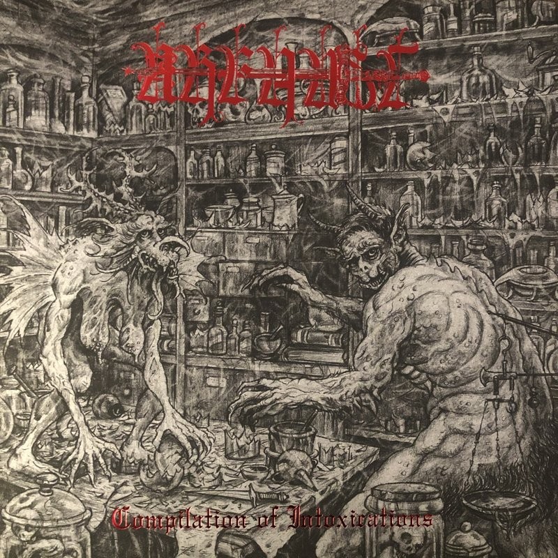 URFAUST · Compilation Of Intoxications | DIGIPAK CD (Black Metal CDs)