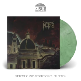 KETZER · Endzeit Metropolis | GREEN/WHITE LP (Thrash Metal Vinyl)
