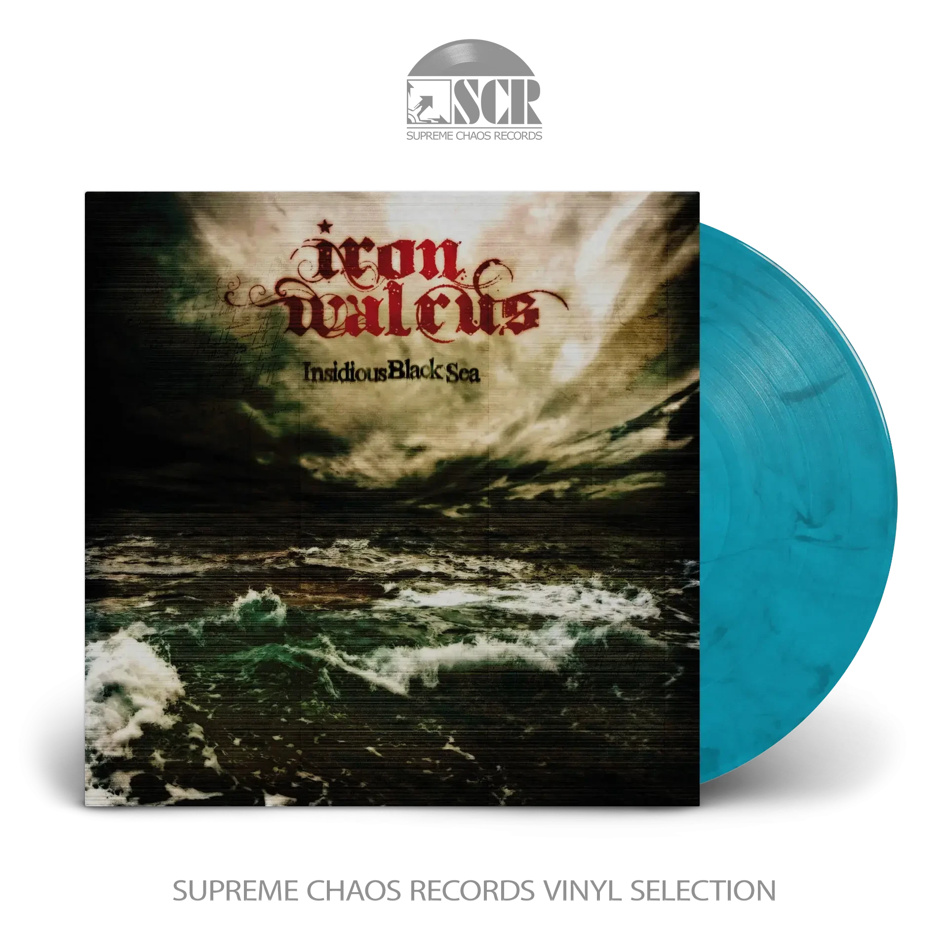 IRON WALRUS - Insidious Black Sea [CLEAR/BLUE LP] (Sludge/Doom Metal/Heavy Metal/Stoner Rock Vinyl)