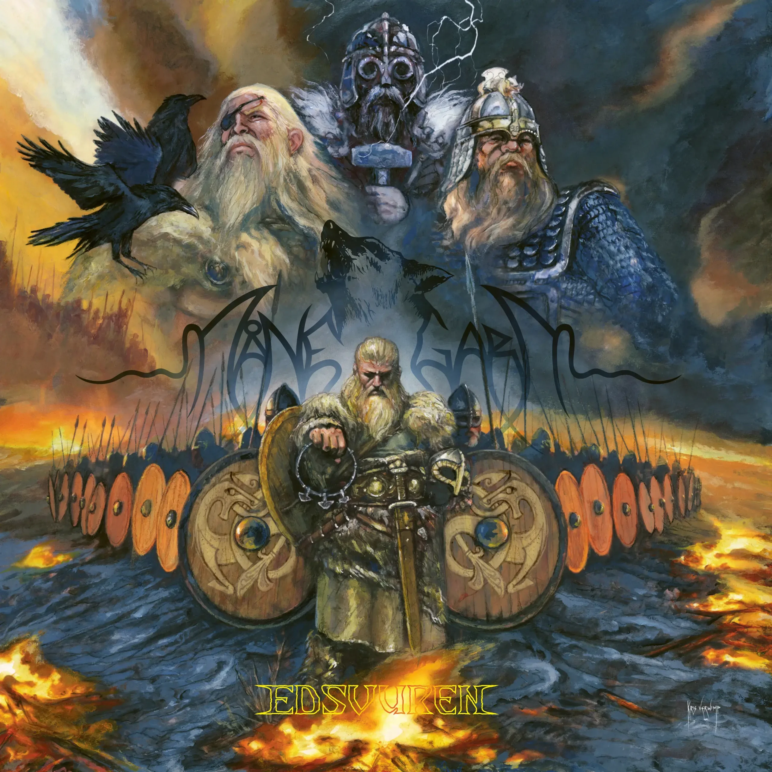 MANEGARM - Edsvuren · DIGIPAK CD (Black Metal/Viking Metal CDs)