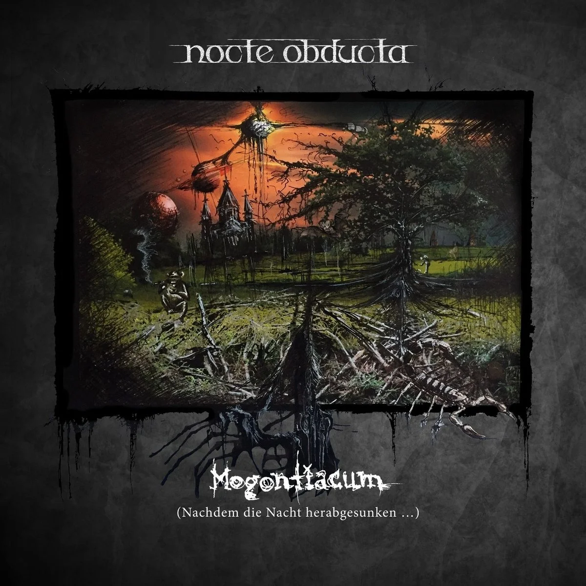 NOCTE OBDUCTA · Mogontiacum (Nachdem die Nacht herabgesunken...) (B-Stock) | BLACK LP (Black Metal Vinyl) · Bild 1
