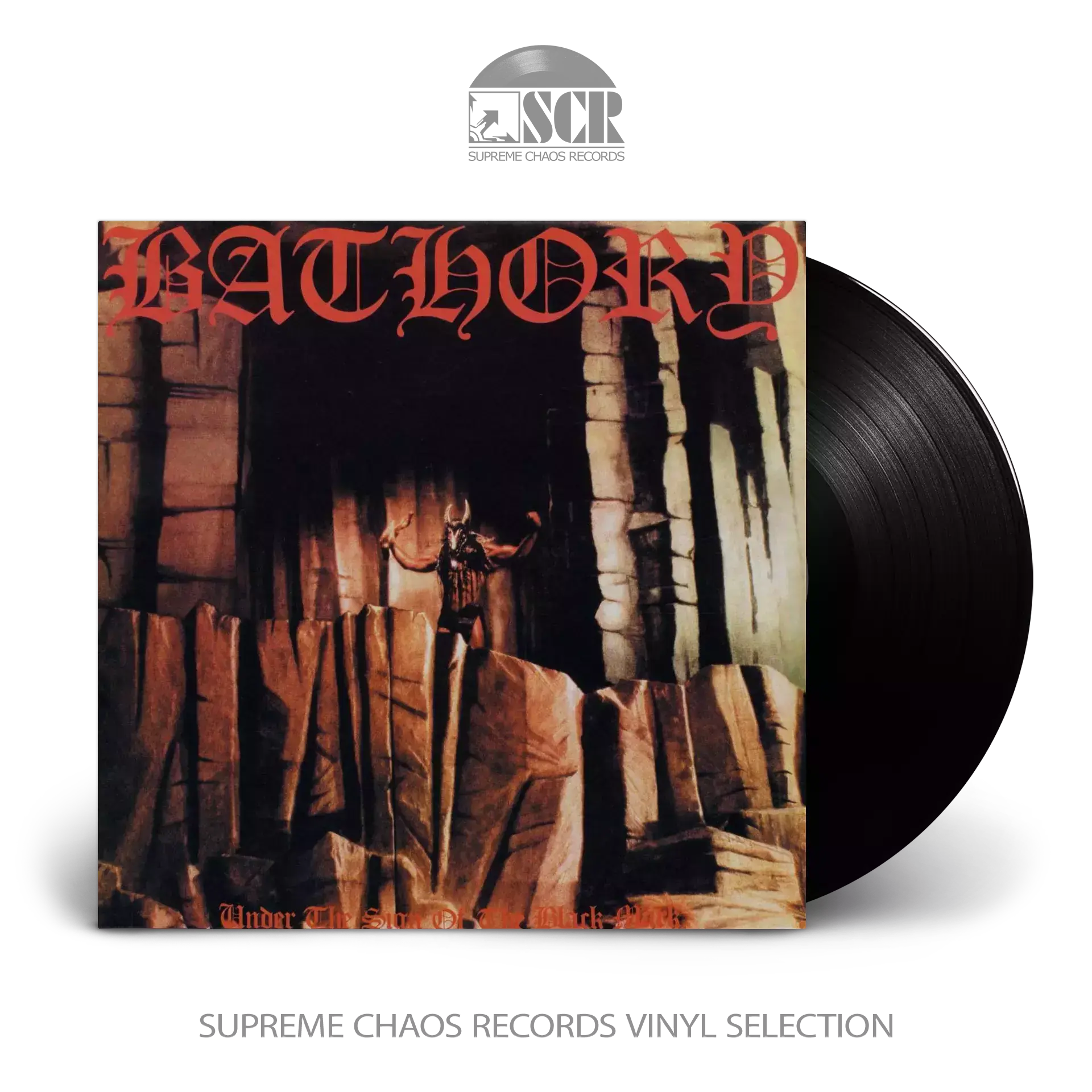 BATHORY - Under The Sign Of The Black Mark · BLACK LP (Black Metal Vinyl)