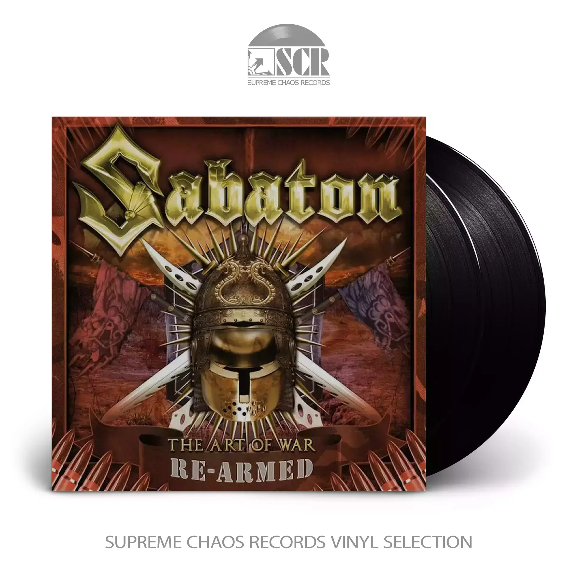 SABATON - The Art Of War RE-ARMED · BLACK DLP (Heavy Metal Vinyl)