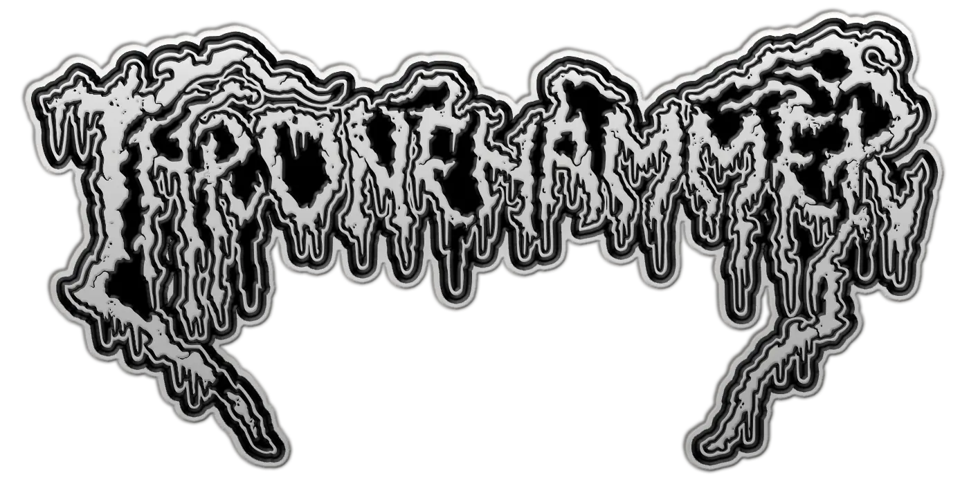 THRONEHAMMER - Logo Pin [METAL PIN] (Doom Metal/Epic Metal/Death Metal/Heavy Metal Others)