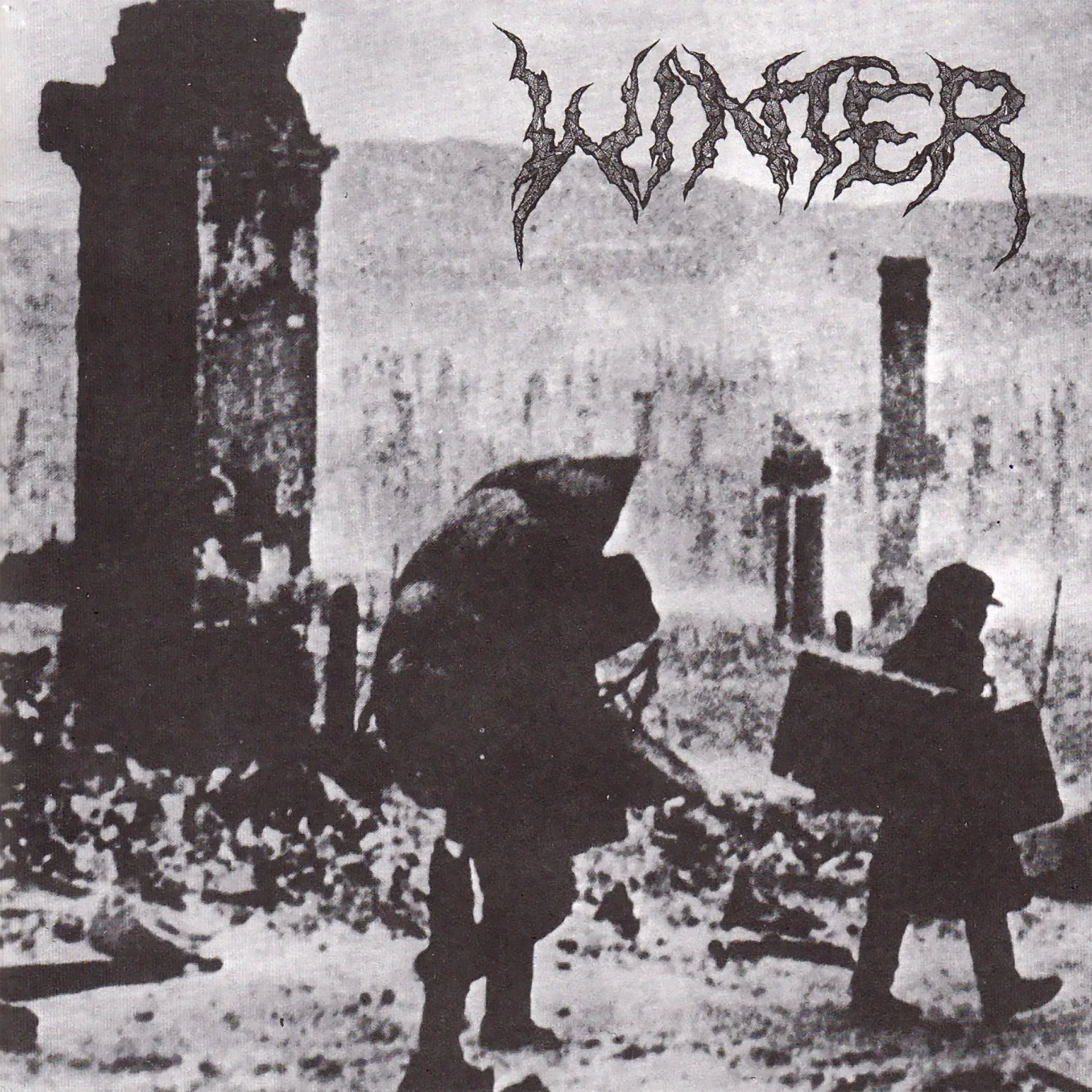 WINTER · Into Darkness | VIOLET/BLACK LP (Doom Metal Vinyl) · Bild 1