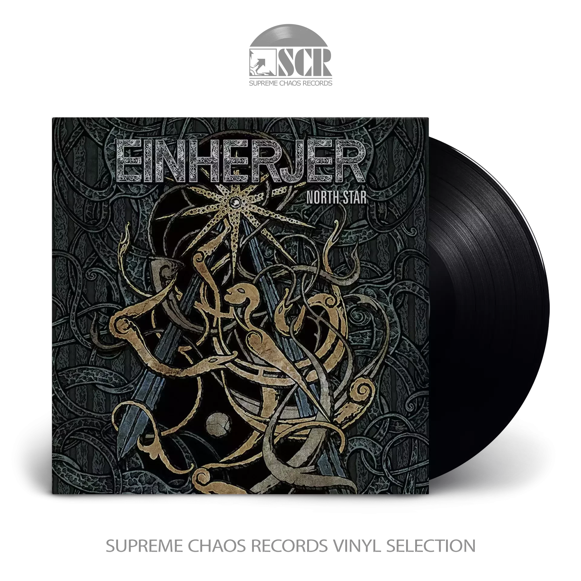 EINHERJER · North Star | BLACK LP (Death Metal Vinyl)