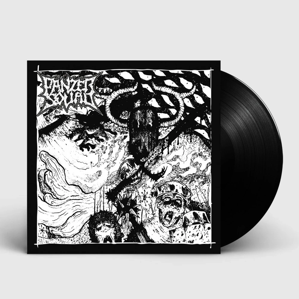 PANZER SQUAD · Panzer Squad | BLACK 7" EP (Death Metal Vinyl)