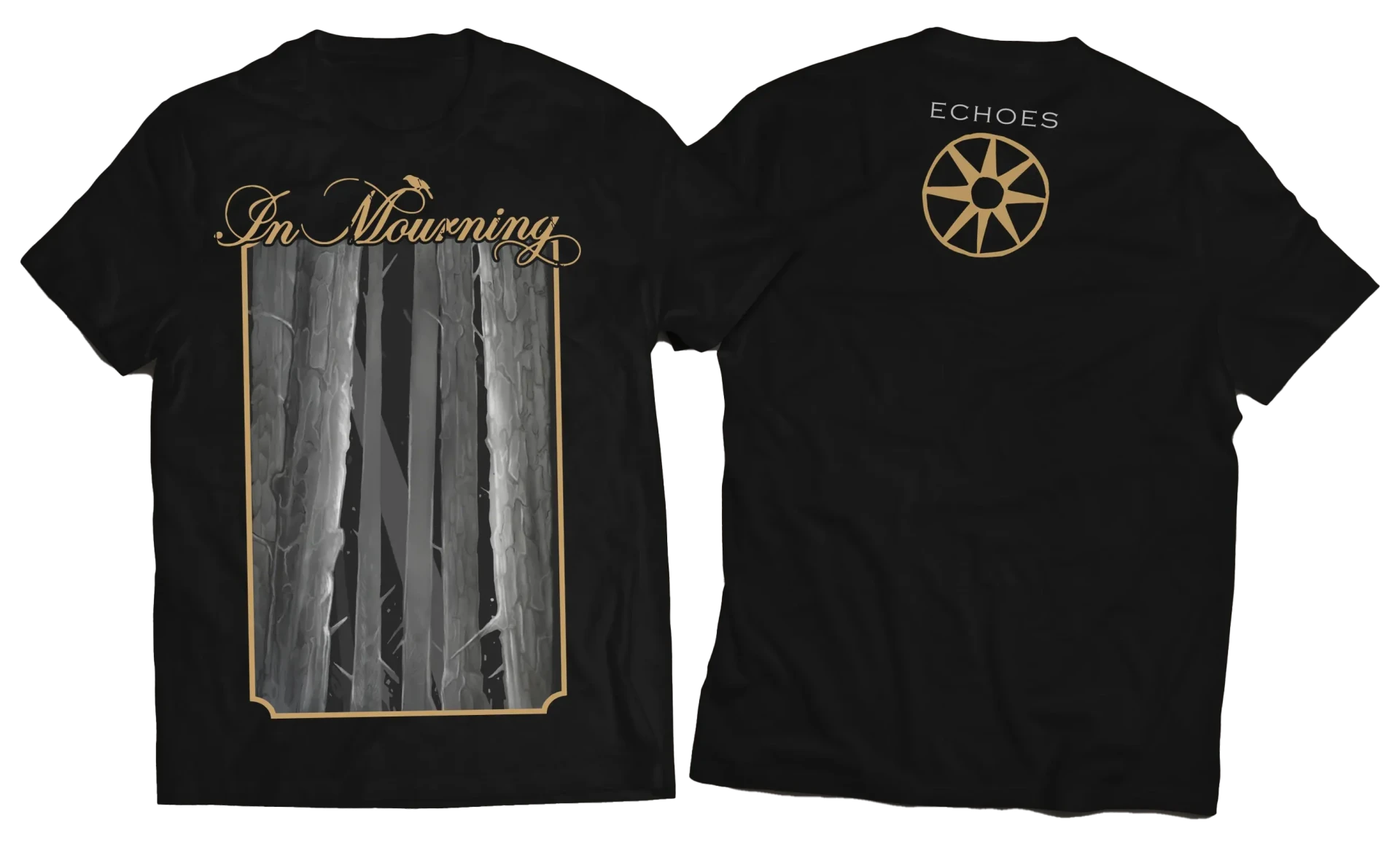 IN MOURNING · Echoes | T-SHIRT (Death Metal/Doom Metal/Progressive Metal Clothes)