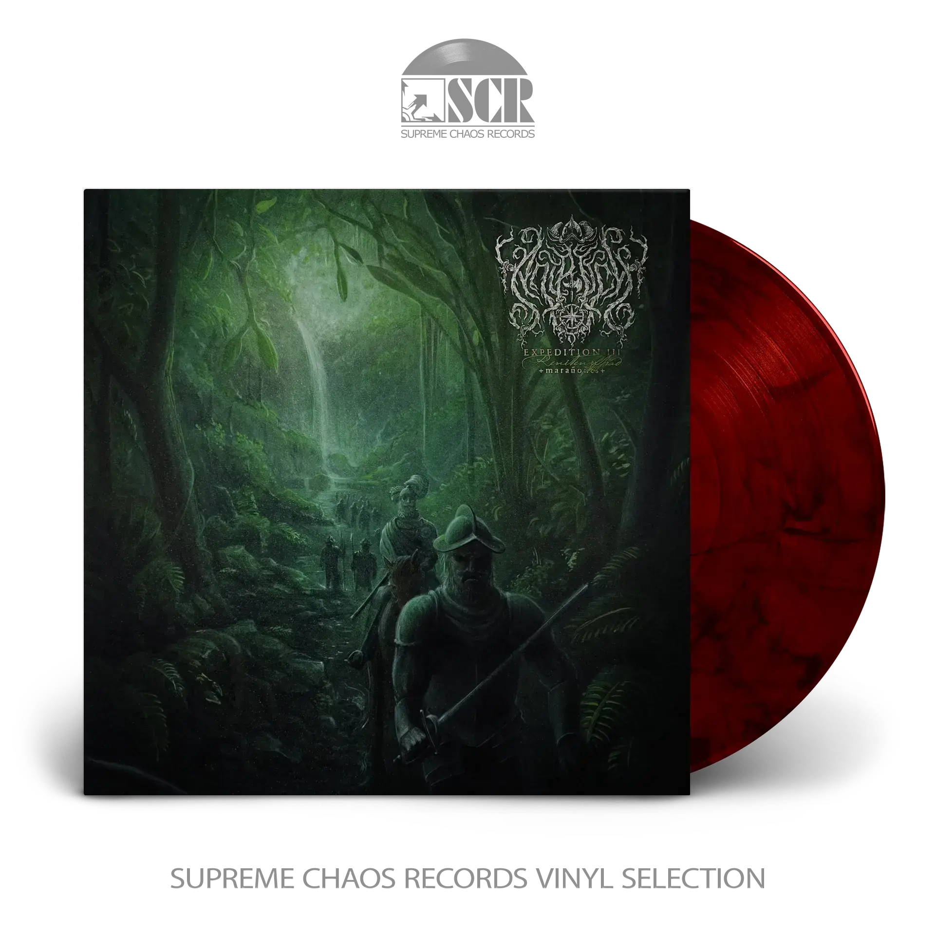 ANTRISCH · Expedition III: Renitenzpfad (Conquista Vinyl) | RED BLACK GALAXY LP (Atmospheric Black Metal Vinyl)