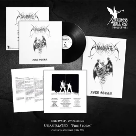 UNANIMATED · Fire Storm | BLACK LP (Death Metal Vinyl) · Bild 2