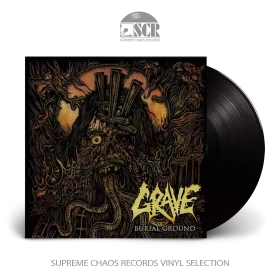 GRAVE · Burial Ground | BLACK LP (Death Metal Vinyl)