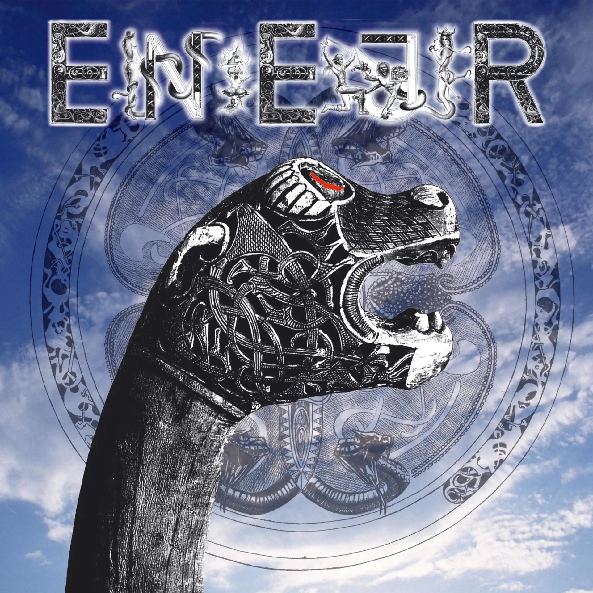 EINHERJER · Dragons Of The North | BLACK LP (Death Metal Vinyl) · Bild 1