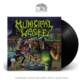 MUNICIPAL WASTE · The Art Of Partying | BLACK LP (Thrash Metal Vinyl)