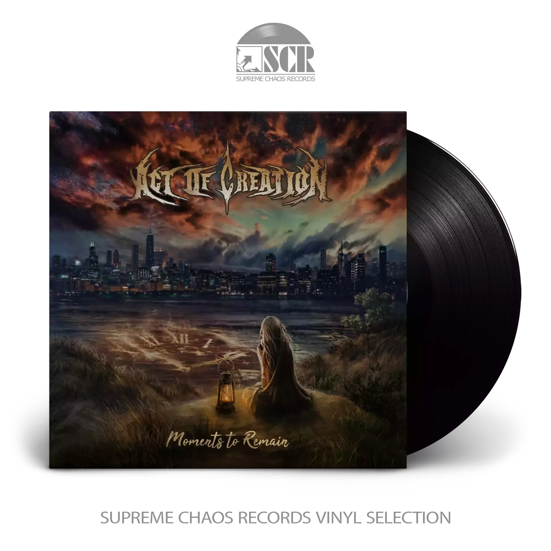 ACT OF CREATION - Moments To Remain · BLACK LP (Death Metal Vinyl)
