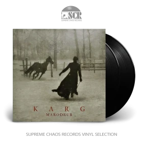 KARG · Marodeur | BLACK 2LP (Atmospheric Black Metal/Post Metal Vinyl)