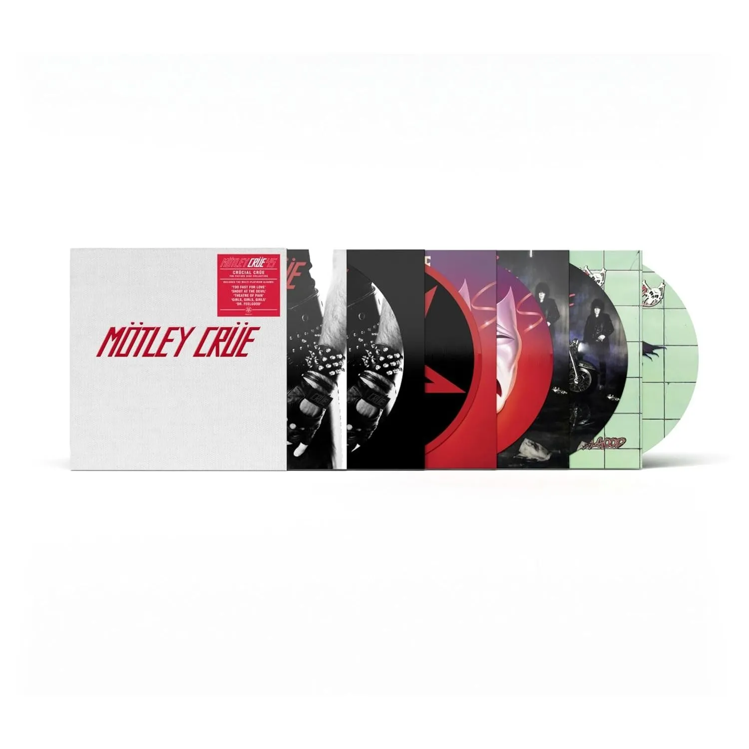 MÖTLEY CRÜE · Crücial Crüe (45th Anniversary) | PICTURE LP BOX SET (Hard Rock Vinyl)